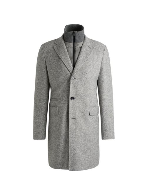 Cappotto  grigio in misto lana BOSS | 50528131 H-HYDE-J-BIB-PAD.030